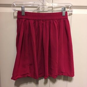 RETRO RED SKIRT